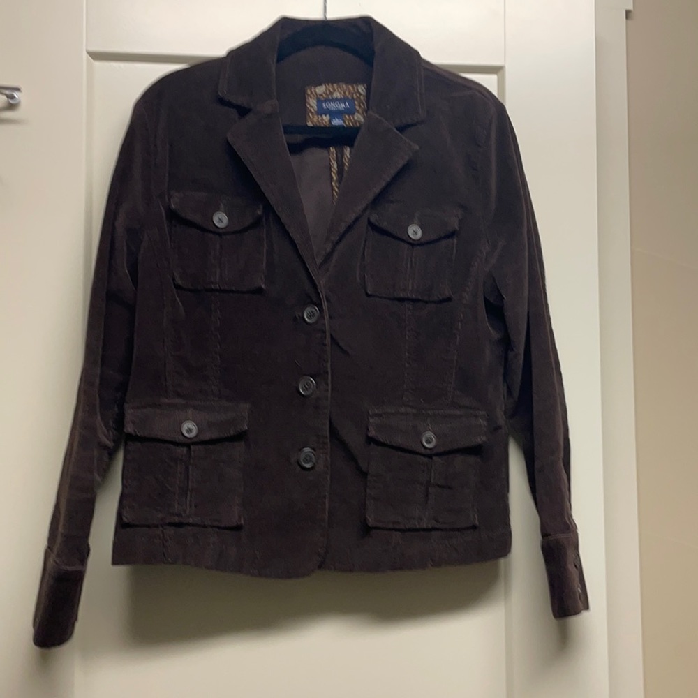 Women’s corduroy jacket used size L
